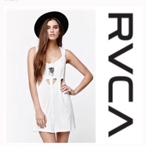 RVCA She would cutout mini dress